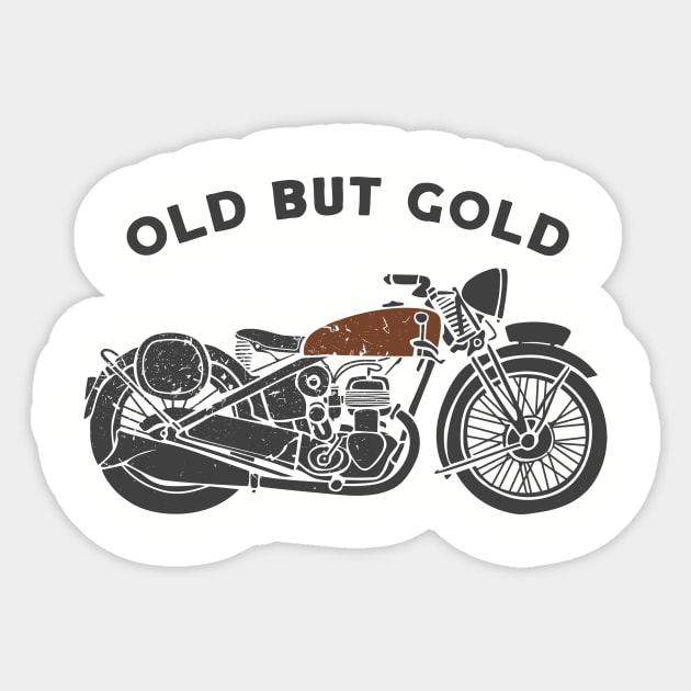 old but gold Sticker by GS